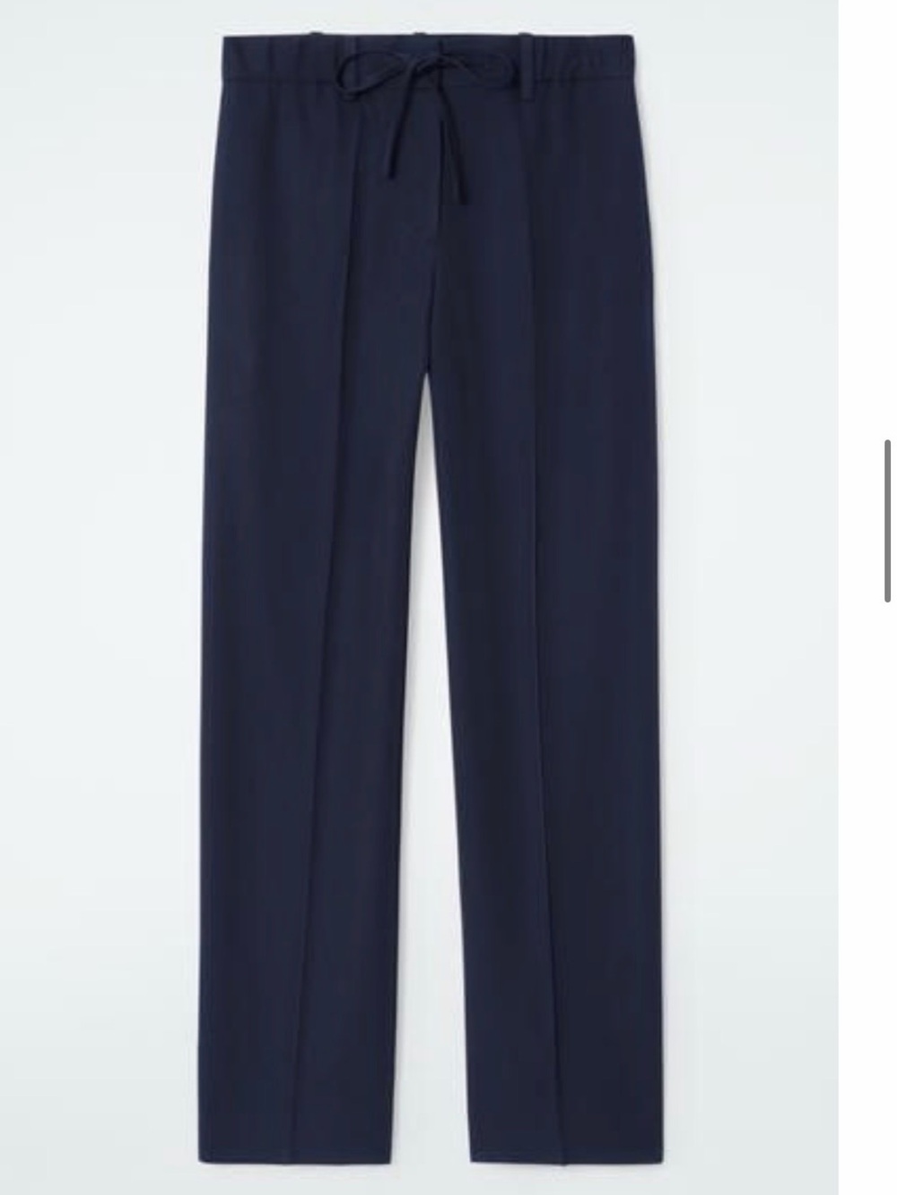 COS Drawstring Straight-leg Trousers Size 4 NWT